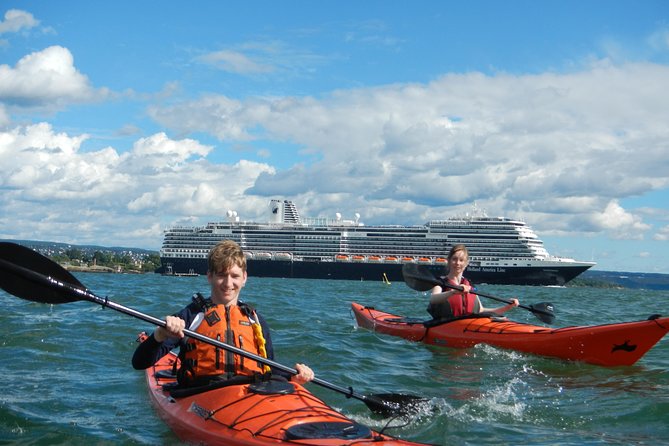 2- hour kayak trip on the Oslo Fjord - Paddling toward Bygdøy Peninsula