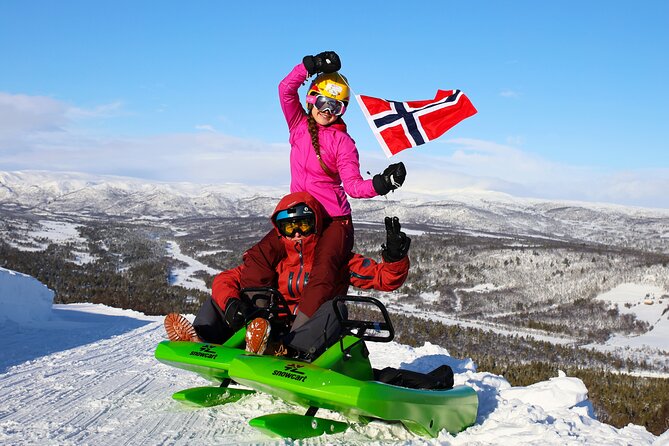 2-Hour Racing Toboggan at Dagali Fjellpark near Geilo in Norway - The ski lift changes the value of the two-hour ticket