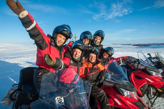 4hr Finnmarksvidda Snowmobile Adventure - The ride itself: forests, open snow, and distance