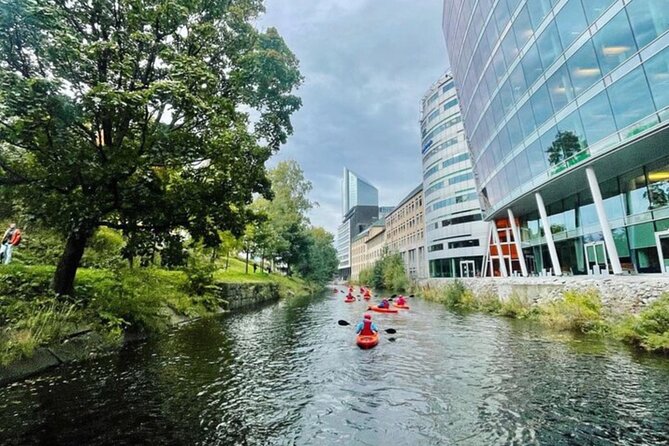 Akerselva River Kayak/Packraft Tour: Urban Adventure in Oslo - Grünerløkka from the river