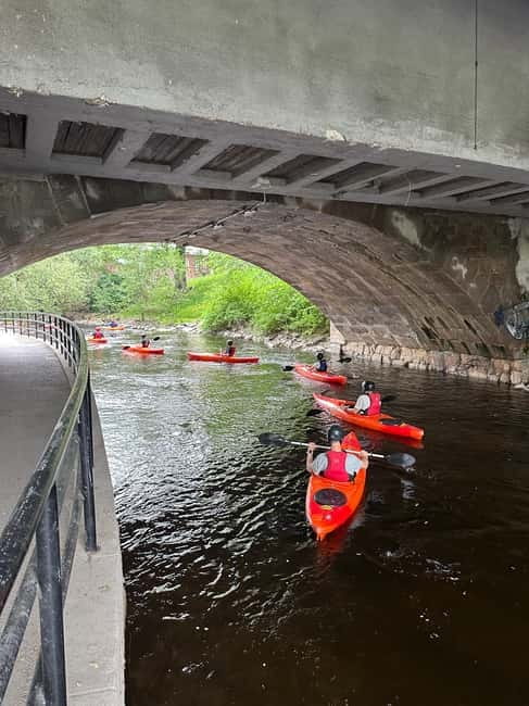 Akerselva River: Urban Paddling Adventure Kayak Tour - From the river to Oslofjord