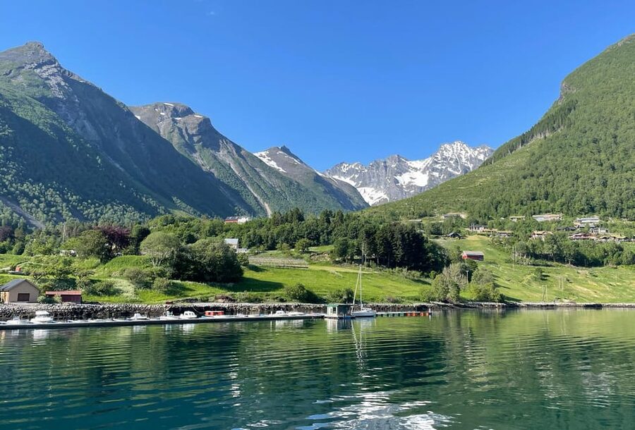 All About the Fjords, in one tour by boat & bus from Ålesund - Hjørundfjord and the arrival at Øye