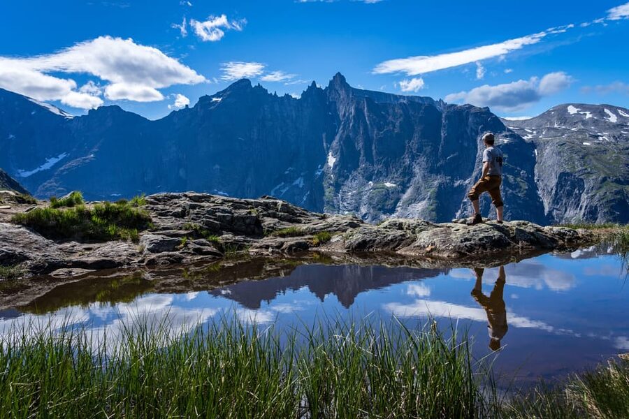Andalsnes: Bike & Hike Adventure to Litlefjellet Summit - Returning by bike to Åndalsnes