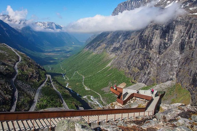 Andalsnes Shore Excursion: the Troll Road and Troll Wall - Stigfossen marks the start of the mountain climb