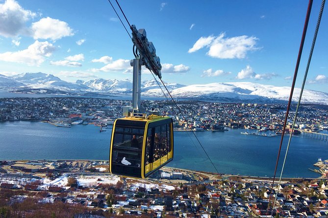 Arctic Panorama cable car excursion - The ride up and the view from Fjellstua
