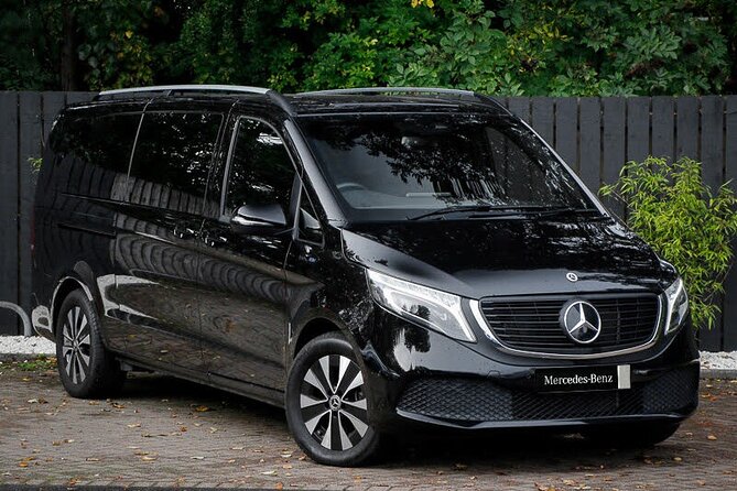 Arrival Private Transfer from Bergen Airport BGO to Bergen by luxury minivan - The airport meeting point and the first 30 minutes