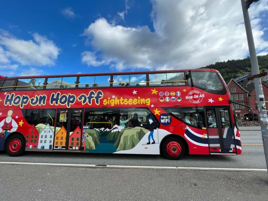 Bergen: 24-Hour Hop-On Hop-Off Bus Ticket - Key things to know before boarding
