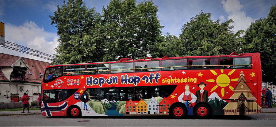 Bergen: 24-Hour Hop-On Hop-Off Bus Ticket - The Norwegian Fisheries Museum adds a discount