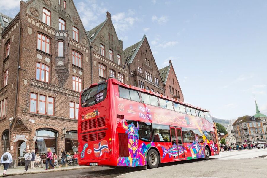 Bergen: City Sightseeing Hop-On Hop-Off Bus Tour - Stop 4: Magic Ice and Nykirken