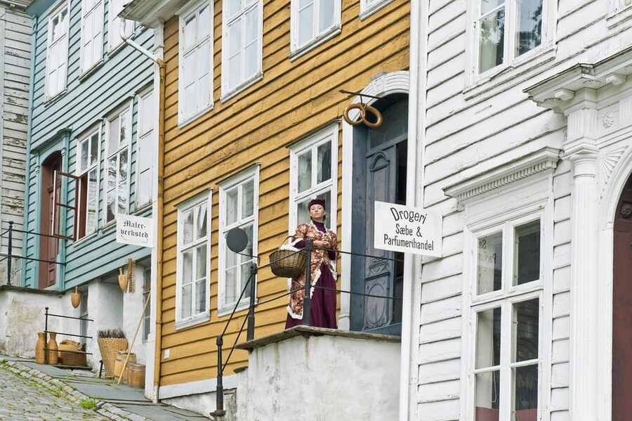 Bergen: Guided Car Tour with Old Bergen Museum & Fantoft … - Nordnes offers a green pause above the water
