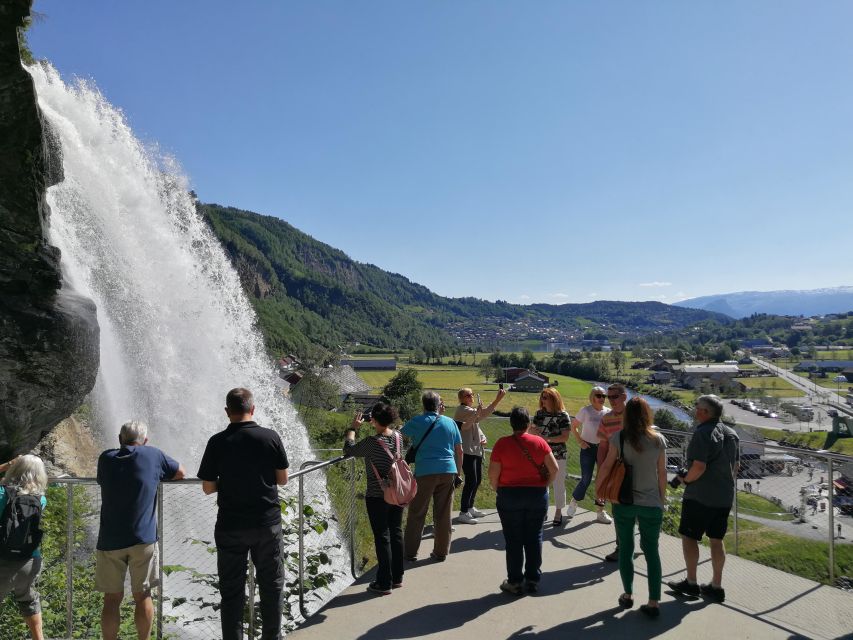 Bergen: Hardangerfjord, Voss Gondola & 3 Great Waterfalls - Crossing the Hardanger Bridge