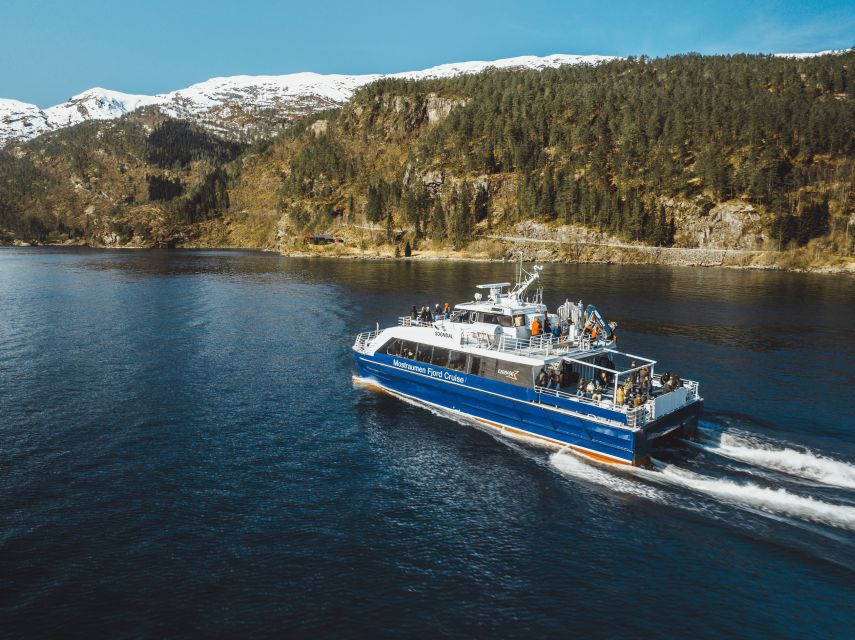 Bergen: Mostraumen Fjord & Waterfall Cruise - How the four-hour timing works for your day