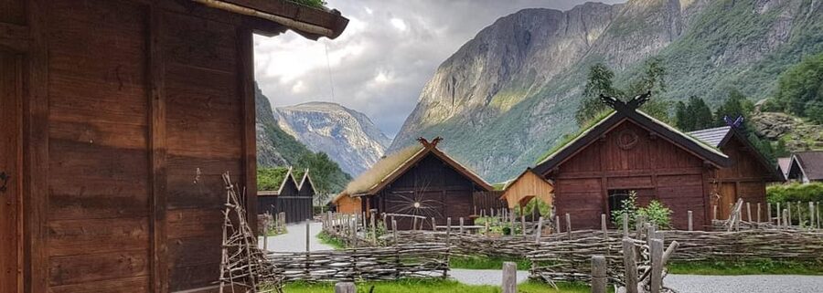 Bergen: Nærøyfjord Cruise and Flåm Railway Ride to Oslo - Njardarheimr Viking Village near Gudvangen