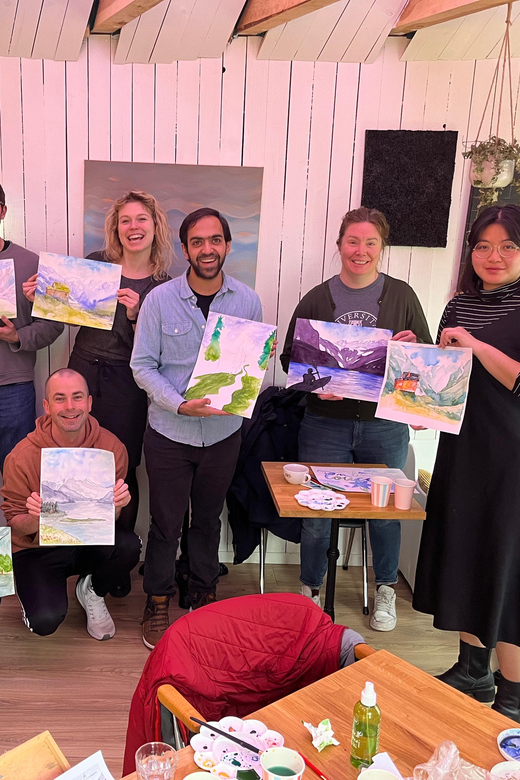 Bergen: paint Norwegian landscape with watercolor - Working With Paper, Brushes, and Pigment