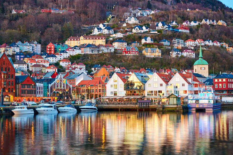 Bergen: Sightseeing Walking Tour with Ferry Ride - The Fish Market: a quick introduction to Bergen’s working harbor
