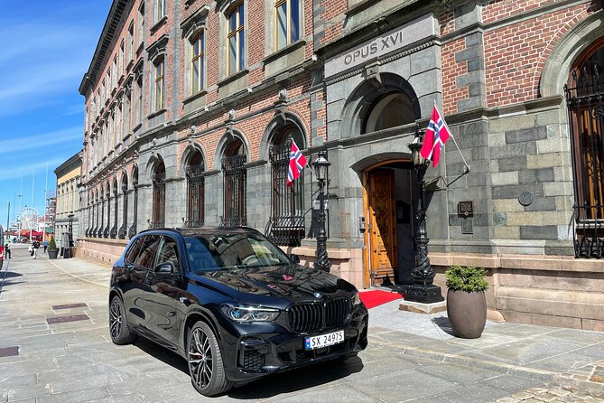 Bergen to Hardangerfjord VIP car + private yacht Fjord cruise - Fossen Bratte, a quick waterfall stop