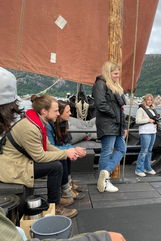 Bergen: Viking Ship Sailing Experience and Sightseeing Trip - Warm drinks, bean bags, and the pace of the ride
