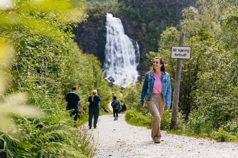 Bergen: Waterfalls of Hardangerfjord Shore Excursion - Fossen Bratte, the most dramatic waterfall setting