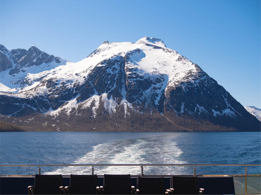 Bodø: Beiar Fjord & Saltstraument Cruise - Leaving Bodø aboard a quiet electric ship