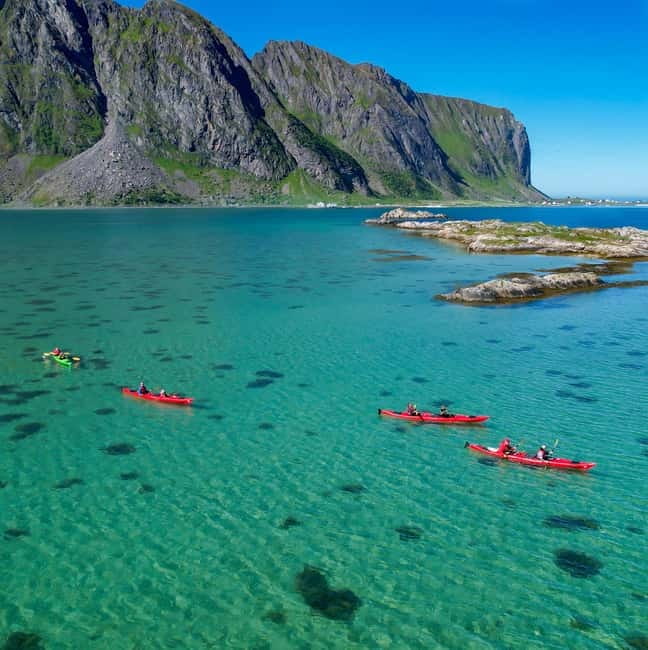 Bøstad: Kayaking Tour in Lofoten with Snacks - Starting at Eggum’s small fishing harbor