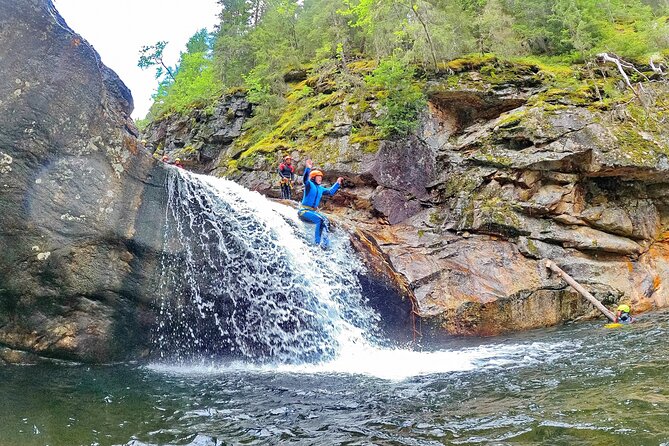 Canyoning Adventure in Hidden Mountain Rapids near Geilo - Giant’s kettles, slides, and safe jumps