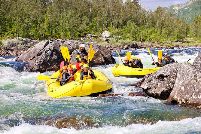 Child Appropriate Family Rafting in Dagali near Geilo, Norway - A gentle introduction to rafting near Geilo