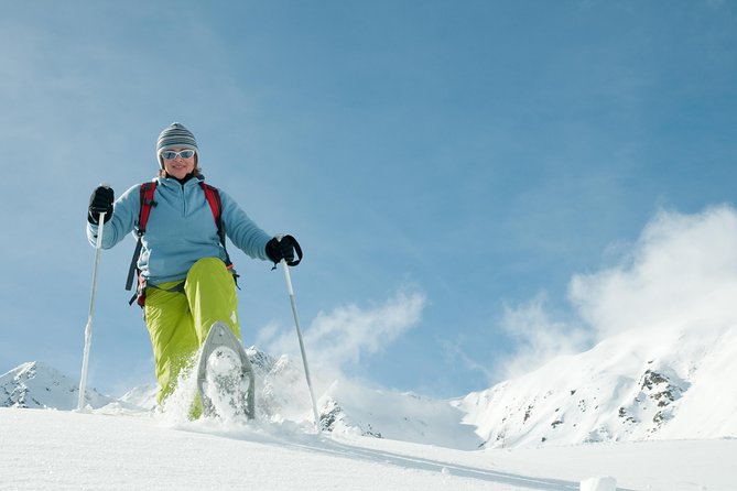 Eco friendly snowshoeing in Scenic Landscape - Telegrafbukta offers sea, islands, and mountain views