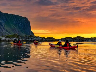 Eggum: Lofoten Islands Midnight Sun Kayak Tour