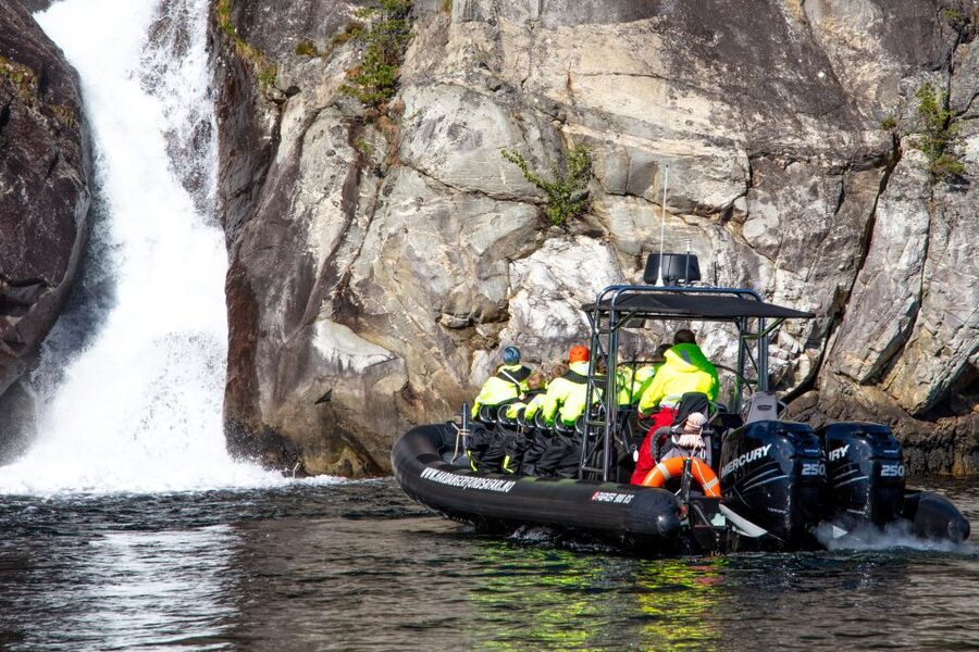Eidfjord: 1-Hour Fjord RIB Tour - The Hardangerbrua option