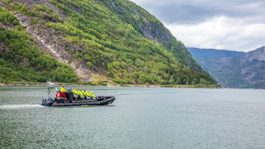 Eidfjord: 1-Hour Fjord RIB Tour - Simadal Fjord and the Sima power plant