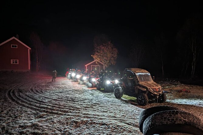 Evening Tour and Aurora Borealis Sightseeing in Norway by ATV - From Alta to quiet Kviby