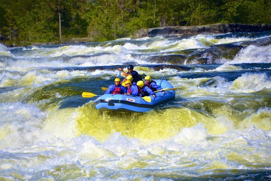 Evje: White Water Rafting Trip on Norway's Warmest Rivers - Starting at TrollAktiv AS with a proper safety briefing