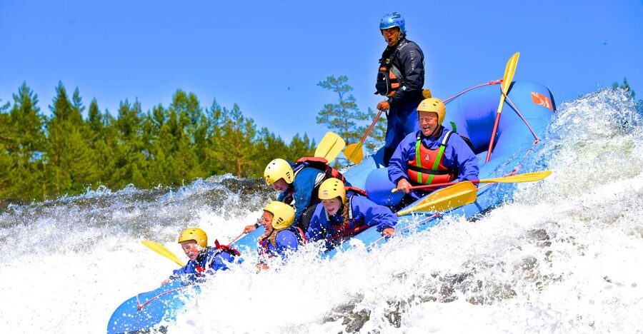 Evje: White Water Rafting Trip on Norway's Warmest Rivers - Running the main rapids a second time