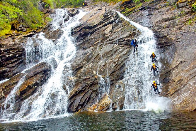 Extreme Canyoning With Waterfall Rappelling near Geilo in Norway - How Hard Is the 1,500-Meter Route?