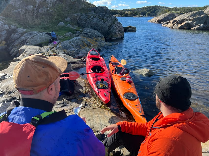 Færvik: Raet National Park Sea Kayaking Trip - Merdø, with the option of history on shore