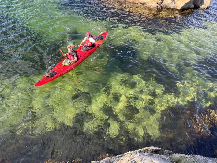 Færvik: Raet National Park Sea Kayaking Trip - Your first paddle strokes at Hoveodden