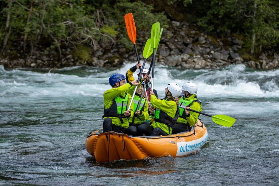 Family Rafting - Voss - What the three-hour schedule really includes