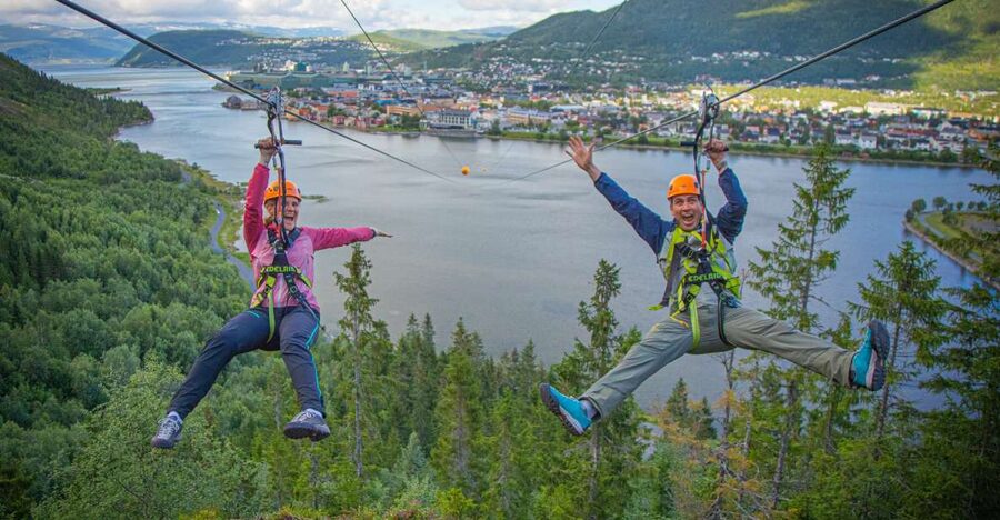 Feel the adrenaline in Mosjøen Zipline - What $103 buys you