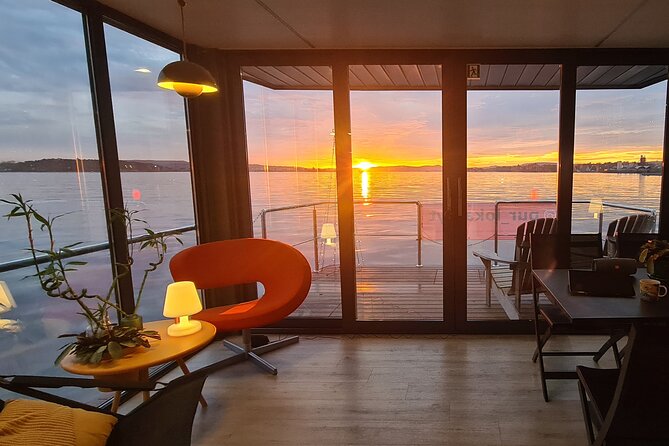 Fjord Houseboat Cruise in Oslo. 100 % electric. BYO - Why the electric design matters on the fjord