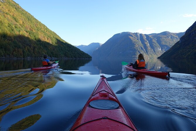 Fjord paddle in Hellesylt - Half Day Kayaking Tour - Why Stable Kayaks Matter for First-Time Paddlers