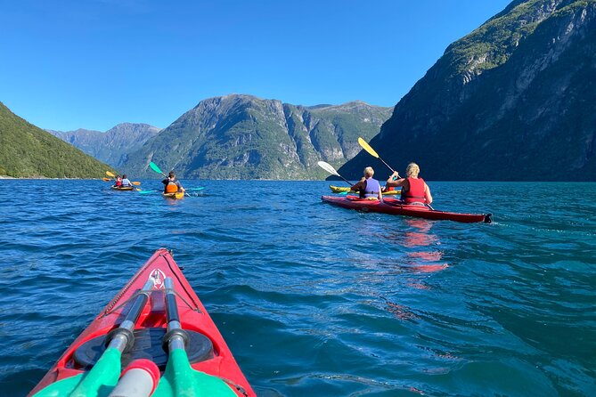 Fjord paddle in Hellesylt - Half Day Kayaking Tour - The Scenery From a Kayak, Not a Coach