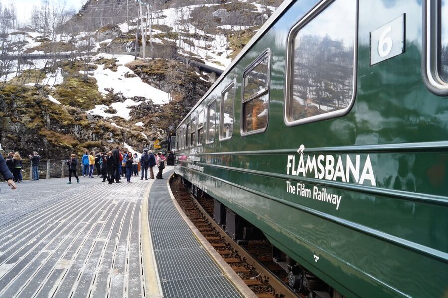 Fjords: Private Trip with Train and Cruise Ride - Cruising the Sognefjord from Flåm