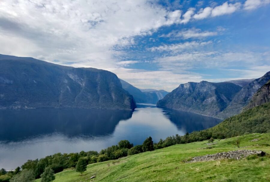 Flåm Flexible Tour with Stegastein, cruise and train include - Stegastein Viewpoint and the summer traffic problem