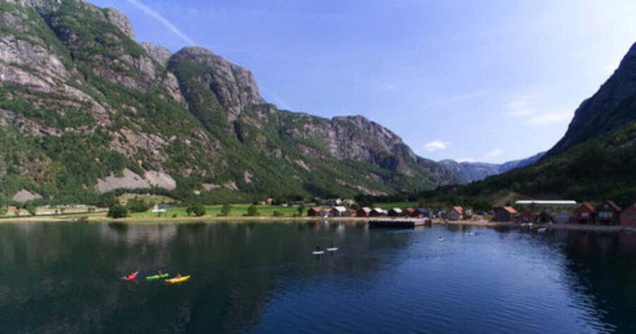 Frafjord Paddling and Månafossen Waterfall Hike Stavanger - A guide-led experience with room to adjust