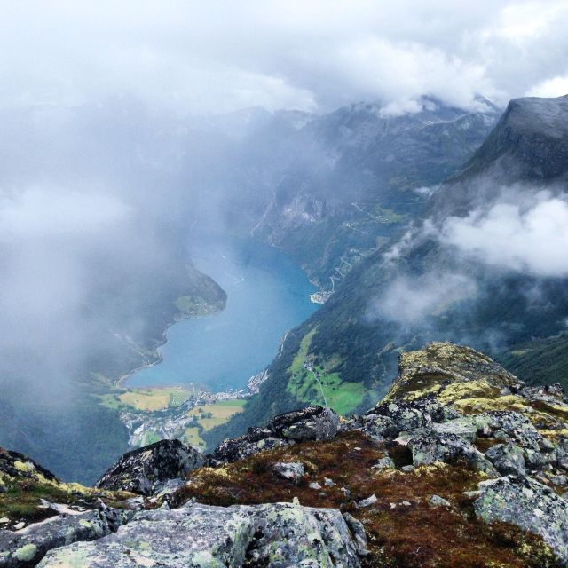 From Ålesund: Round Trip Fjord Cruise to Geirangerfjord - The audio guide adds useful context