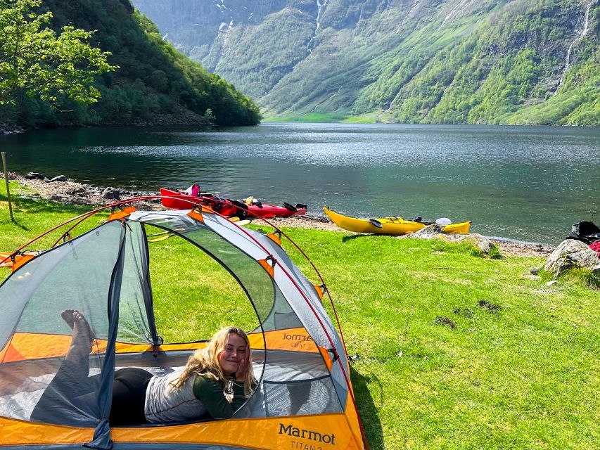 From Flåm: Nærøyfjord 3 Day Kayaking and Camping Tour - Camping equipment and what you must bring
