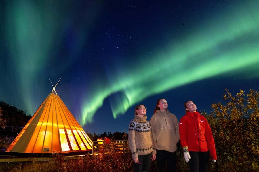 From Narvik: The Northern Lights Arctic Train Guided Tour - Chasing the aurora with a camera
