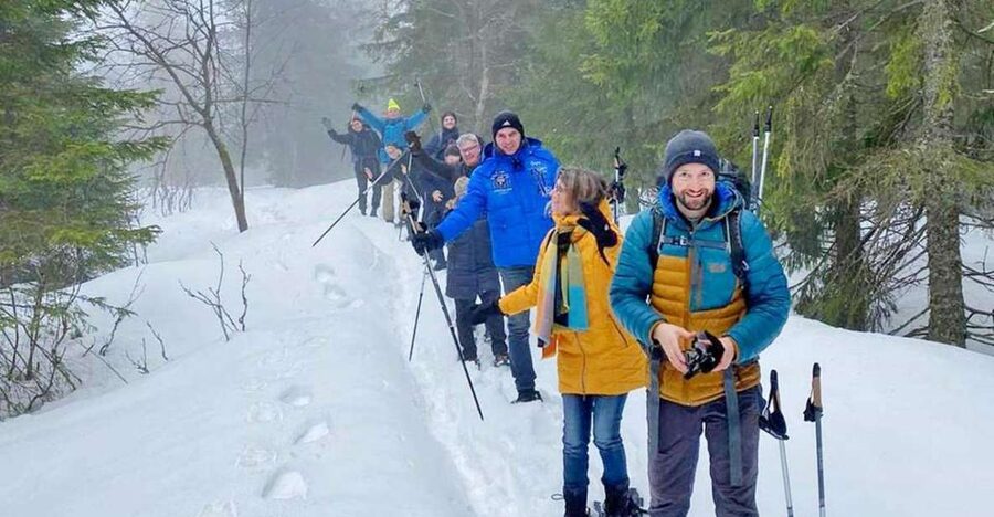 From Oslo: Oslomarka Forest Guided Snowshoeing Tour - Walking Through The Oslomarka Forest