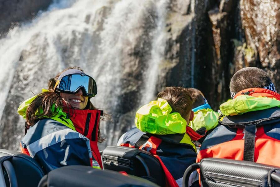 From Stavanger: Lysefjord Sightseeing RIB Boat Tour - Pulpit Rock from the water
