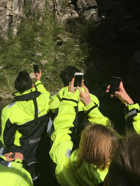 From Stavanger: RIB Tour to Lysefjord - The skippers make a real difference